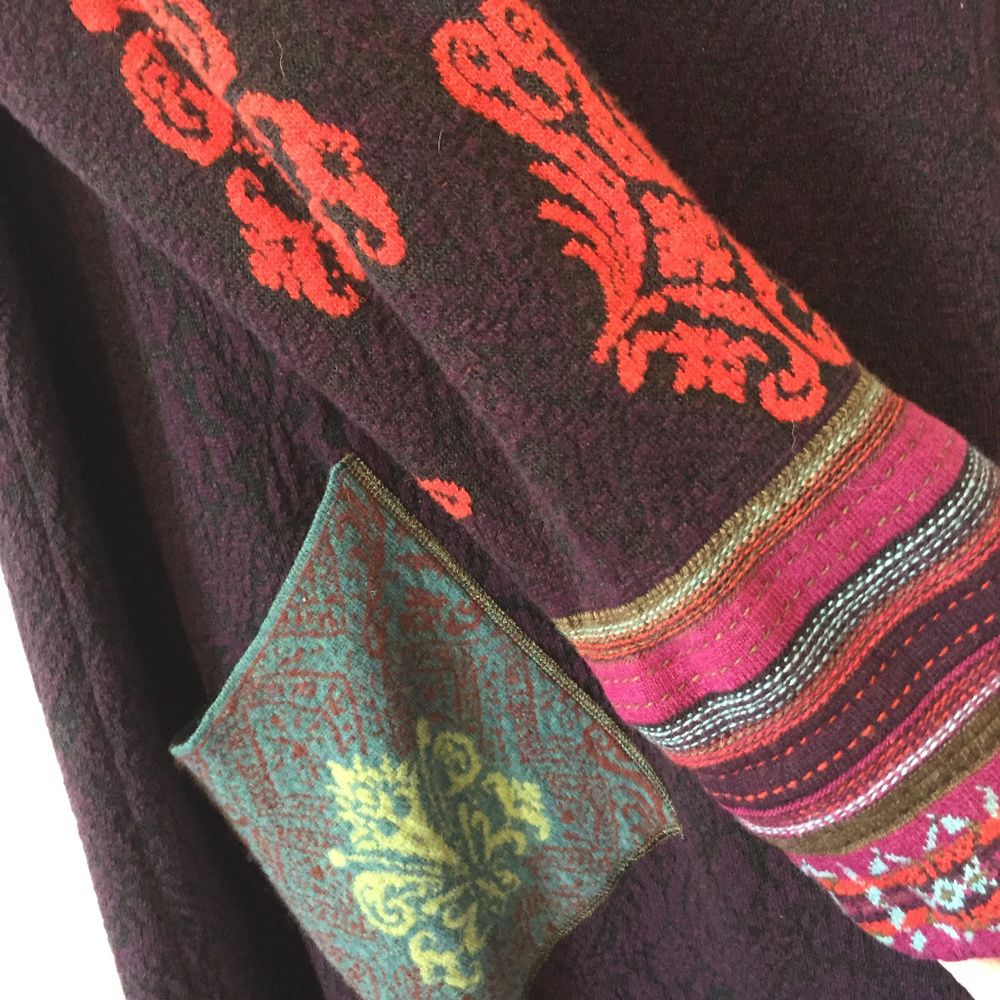 Floor-length Catherine André sweater